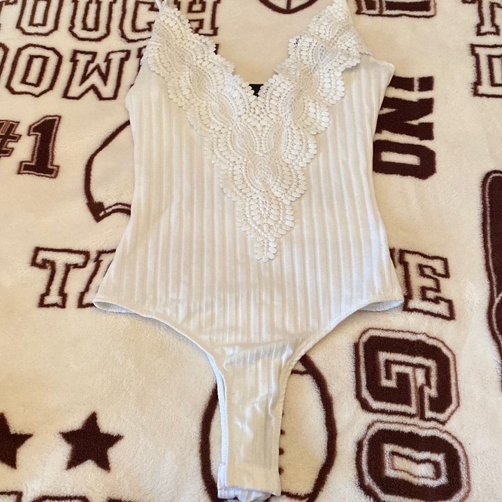 White Lace Bodysuit 🤍